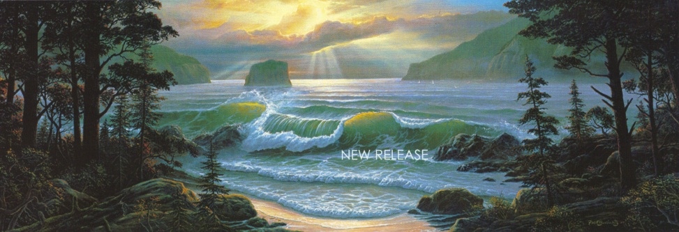 (image for) Handmade oil painting Copy paintings of famous artists Fred Buchwitz's West Coast Surf - Click Image to Close